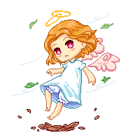 Chibi angel animated