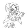 Lineart Momoko DoReMi Sharp