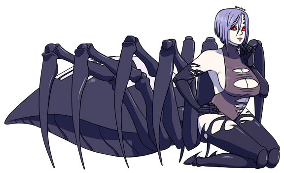 Rachnera Arachnera Swimsuit Pin-Up (Commission)