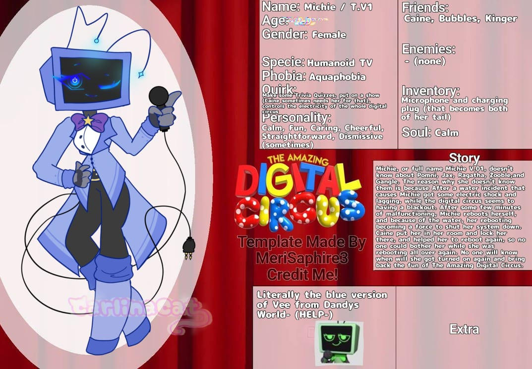 1st TADC OC by CarlinaRoyiris on DeviantArt