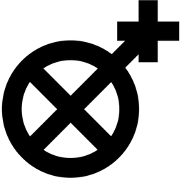 Unmasc / Unmasculine Symbol`