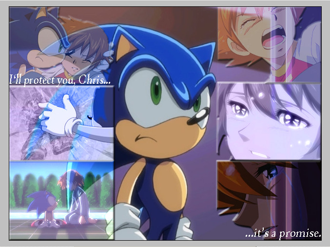 Sonic X: I'll protect you