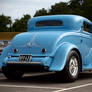 Ford Hot Rod, Blue - Rear