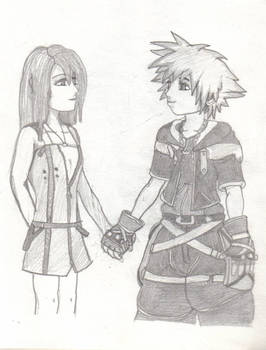 Sora and Kairi remake :P