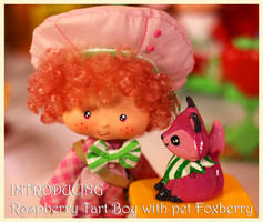 Custom Raspberry Tart Boy by Plums Place Customs