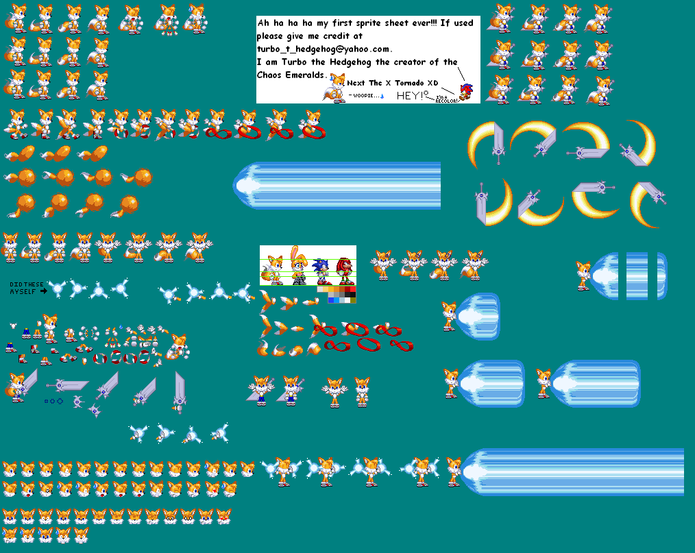 Tails Battle Position Tails Sprites Sonic Runningsonic Battle Tails Sprites Deviantart