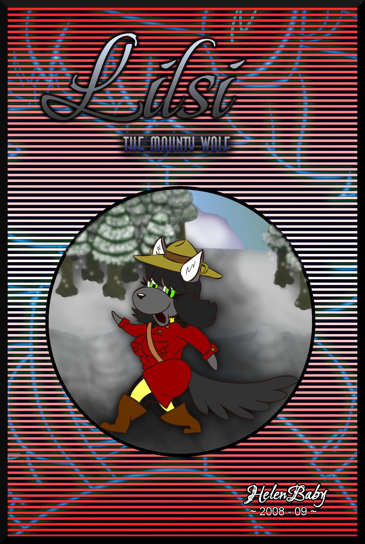 Lilsi the Mountie Wolf