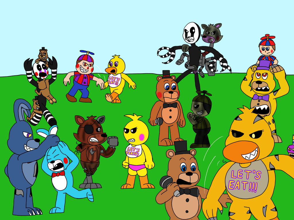 FFaF: Battle Royale -REMAKE- by All-StarGamer99 on DeviantArt
