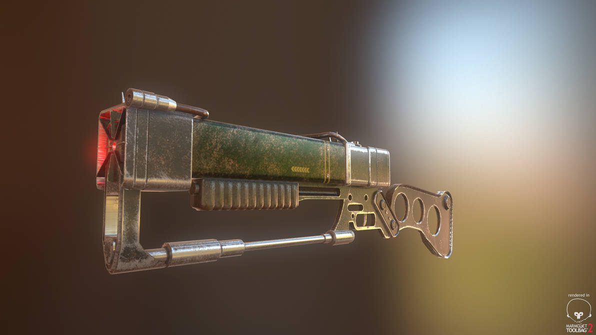 Fallout Laser Rifle by Nyveria on DeviantArt