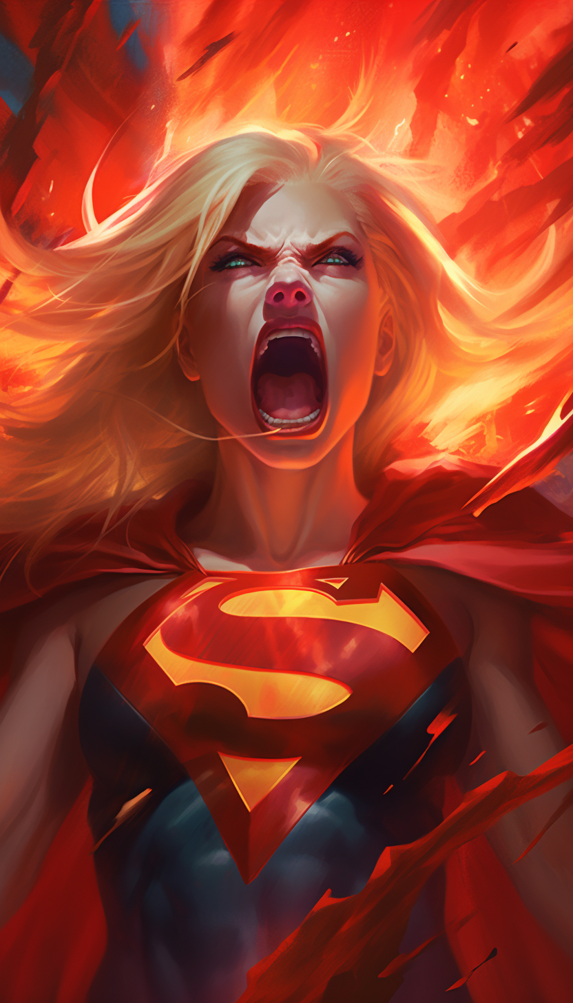 Supergirl - Rage 1 by CunningStuntDA on DeviantArt