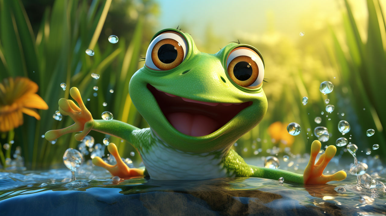 Happy Frog By CunningStuntDA On DeviantArt happy-frog-by-cunningstuntda-on-deviantart