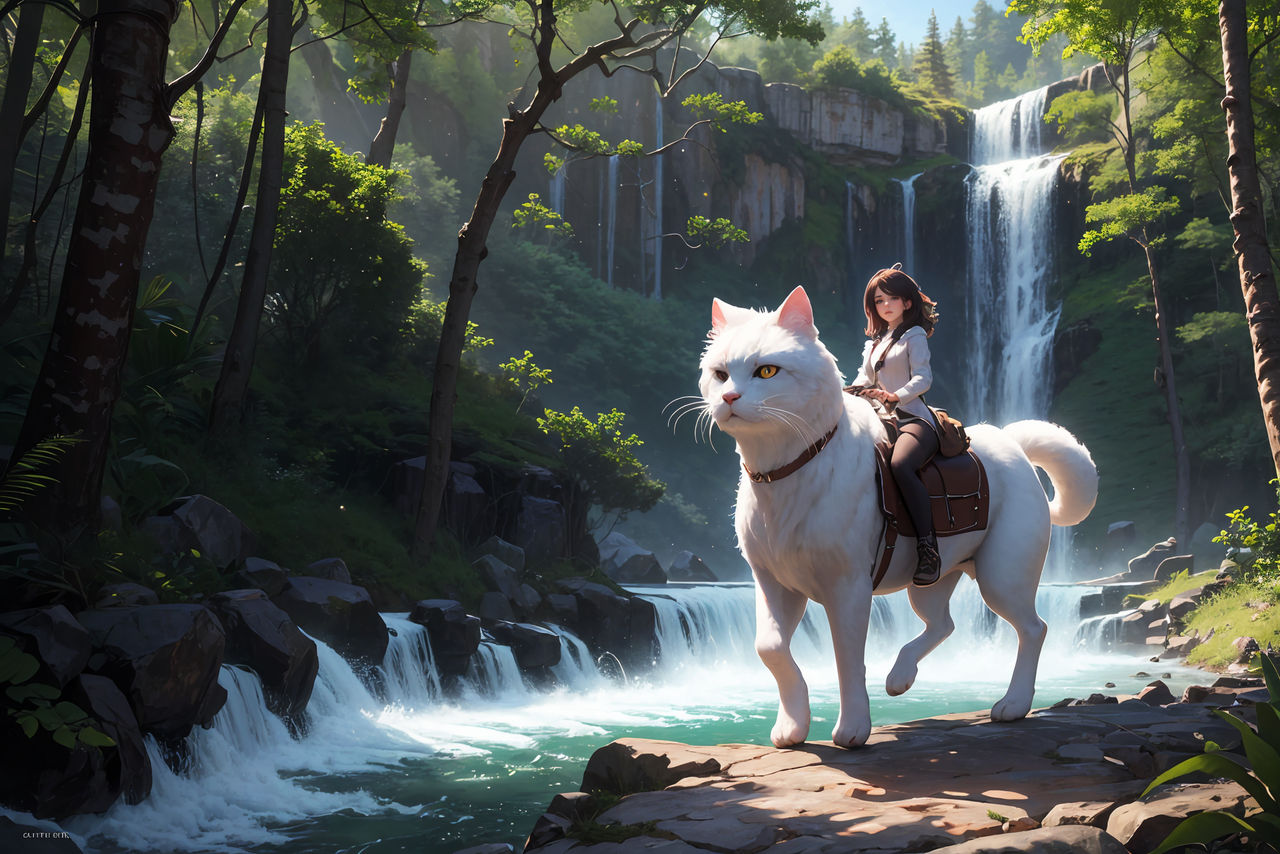 Cat Rider by CunningStuntDA on DeviantArt