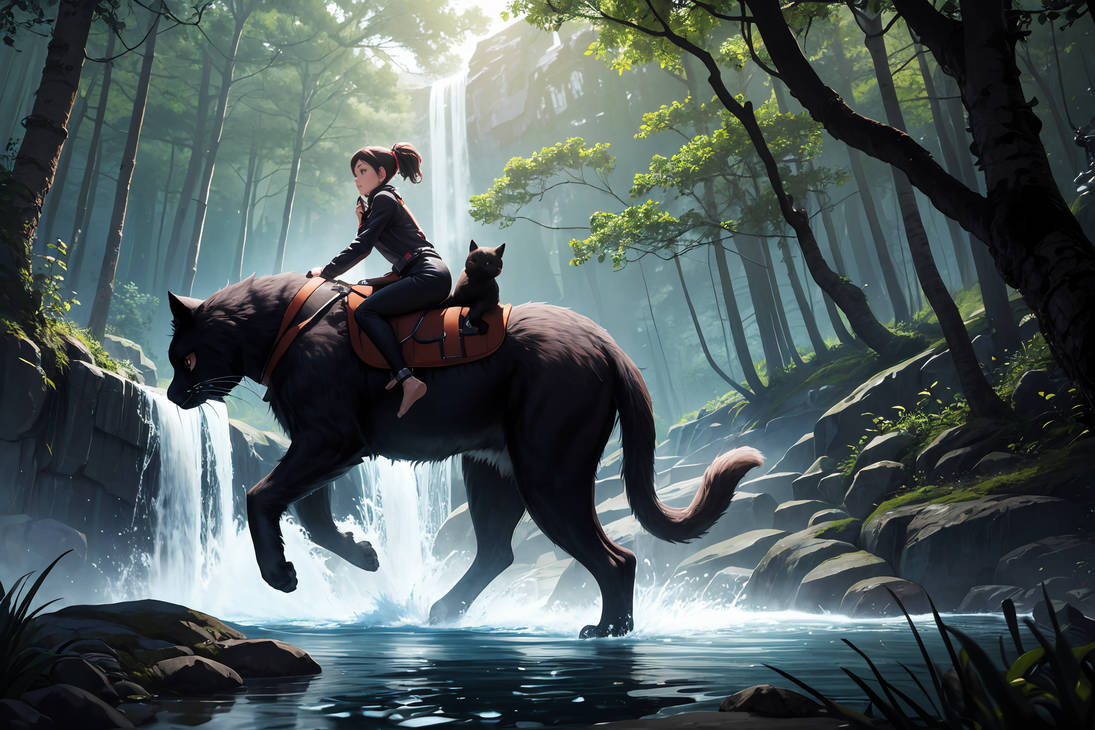 Cat Rider by CunningStuntDA on DeviantArt