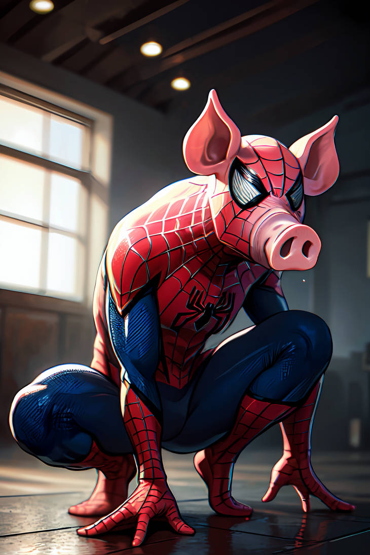 Spoderpig SpiderPig, SpiderPig by CunningStuntDA on DeviantArt