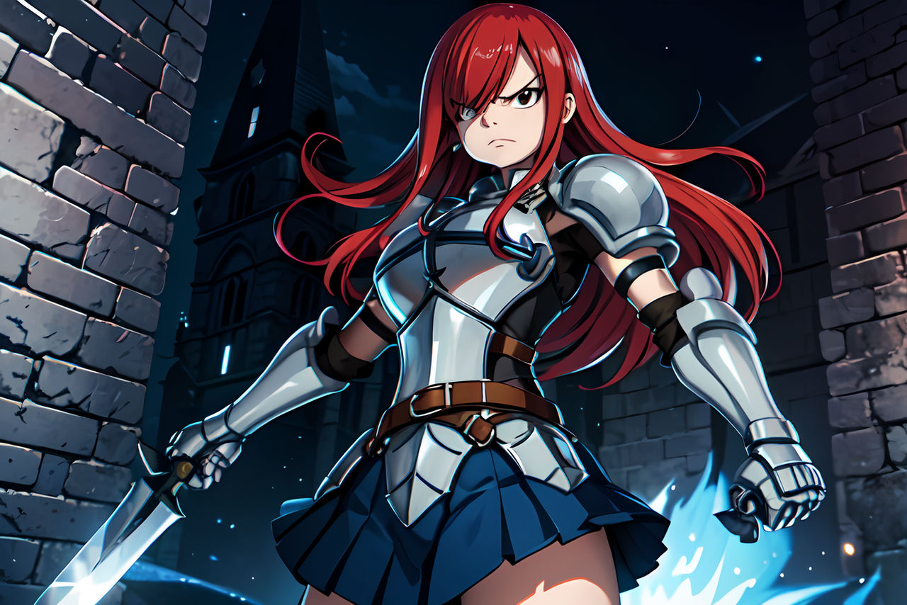 Erza Scarlet Fairy Tail By CunningStuntDA On DeviantArt erza-scarlet-fairy-tail-by-cunningstuntda-on-deviantart