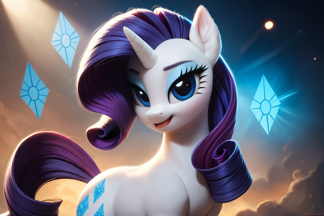 Rarity by CunningStuntDA on DeviantArt