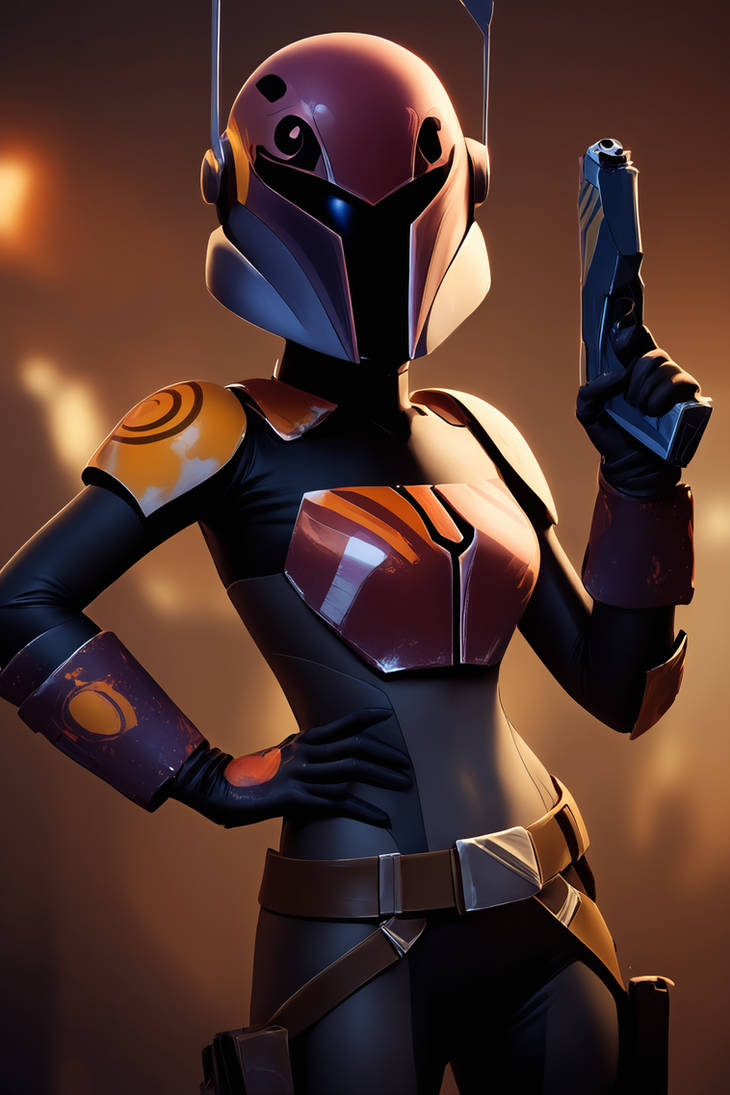 Sabine Robotization Deviantart Sabine Wren by CunningStuntDA on DeviantArt