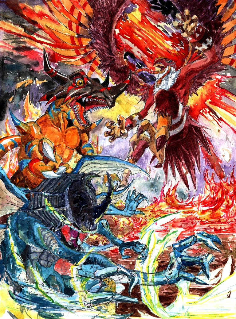 Digimon Fan Art by calvincrimson on DeviantArt