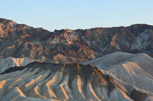 Sunset at Zabriskie Point