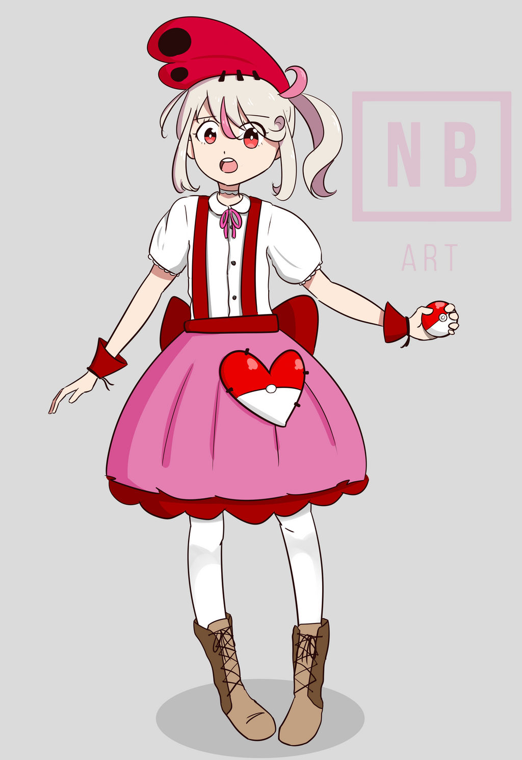 Pokemon Rival Oc by NibeART on DeviantArt