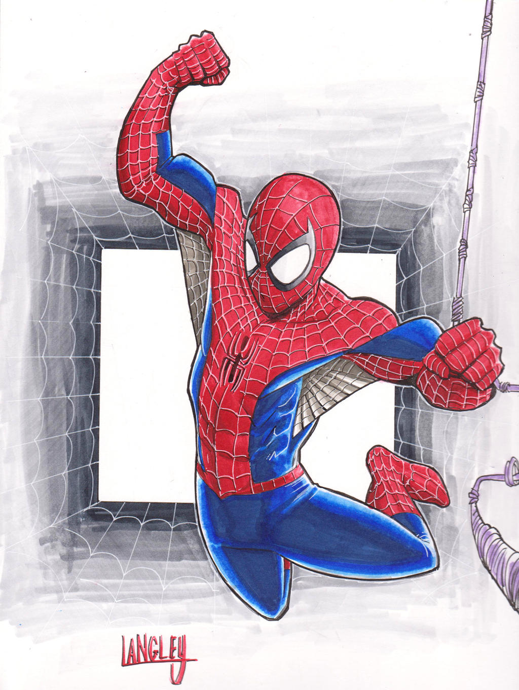 Spider-Man commission.