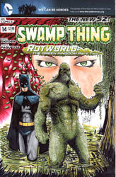 Swamp Thing, Batman Sketchcover