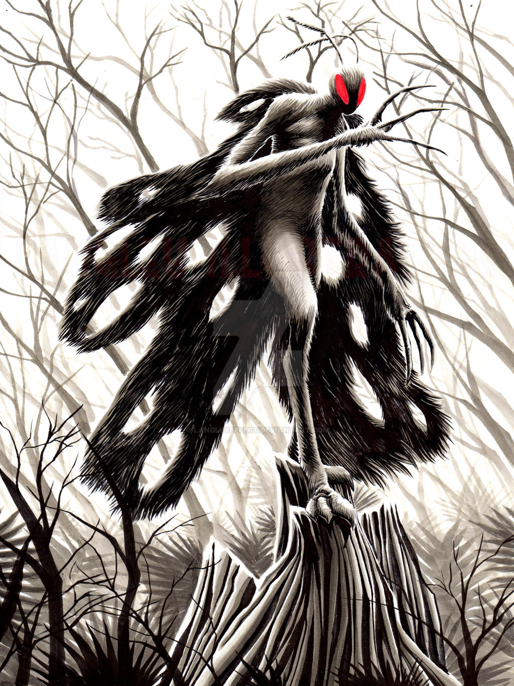 The Mothman by LangleyEffect on DeviantArt