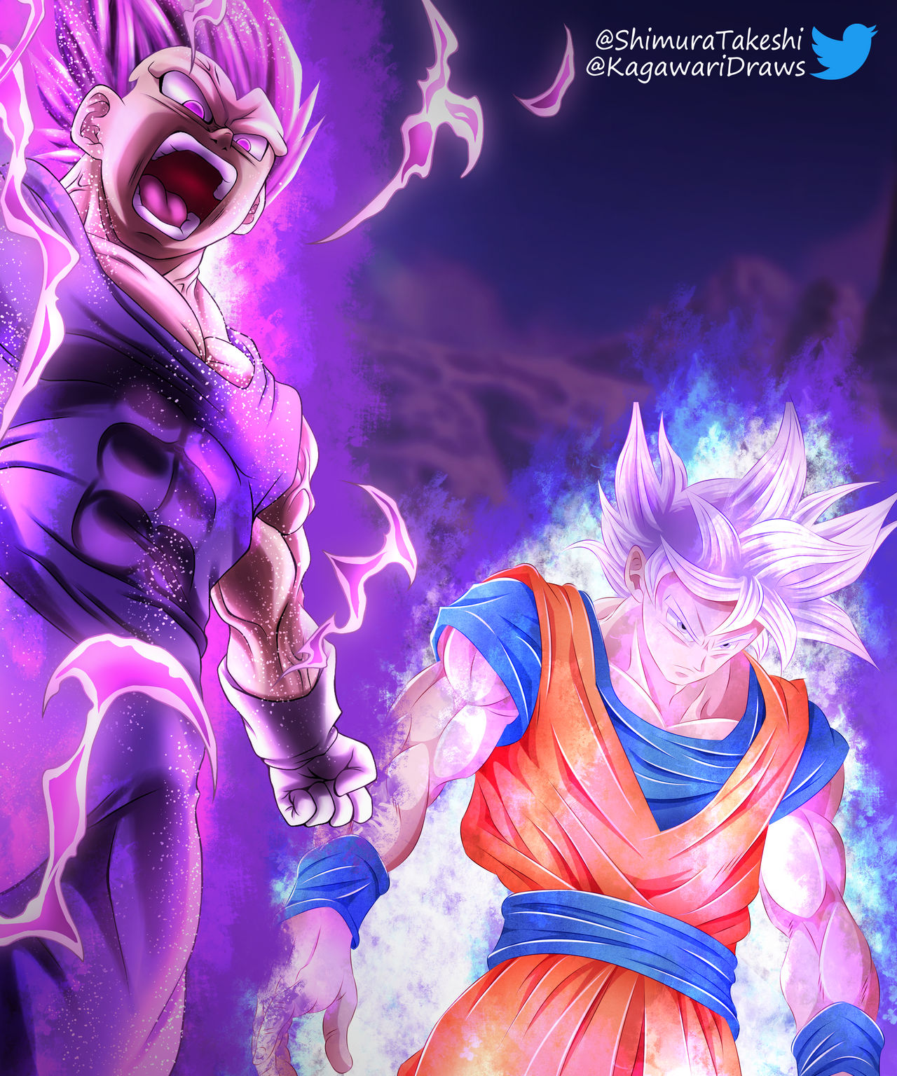 Goku and Vegeta- Dragon ball Super 84 by KagawariDraws on DeviantArt
