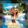 Summer Beach Party Flyer Template