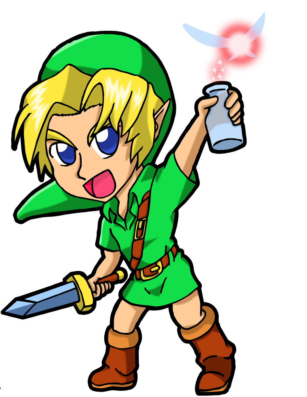 Link Chibi by AdrianChrisZX on DeviantArt