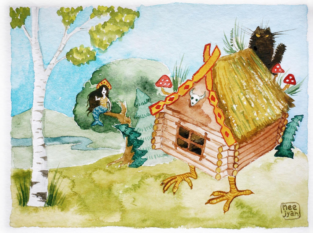 Russian folk tales - Chickenhouse