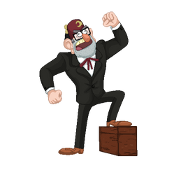 Grunkle Stan Pixel Art