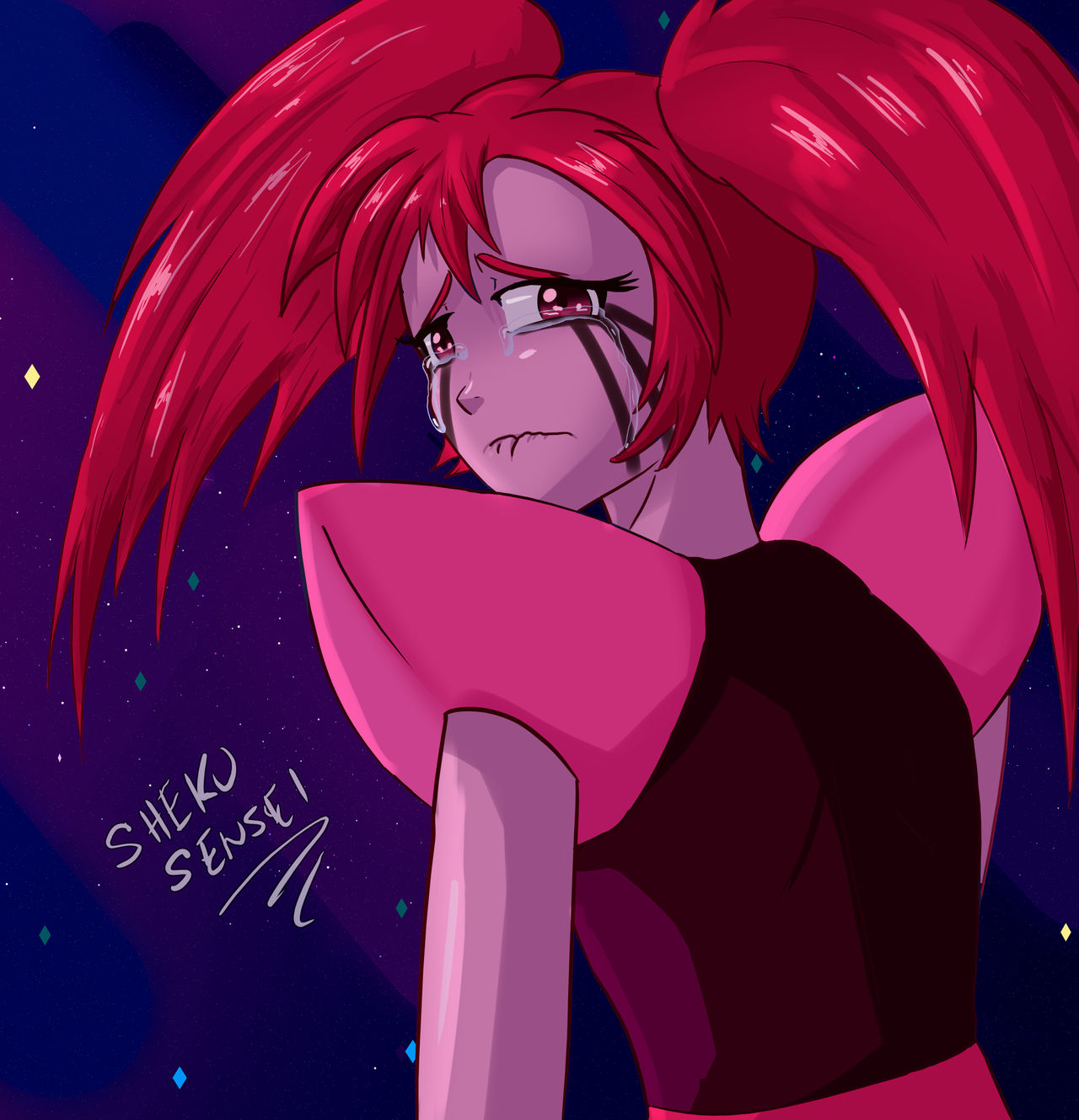 Deviantart Spinel Spinel Fanart by SHEKOSENSEI on DeviantArt