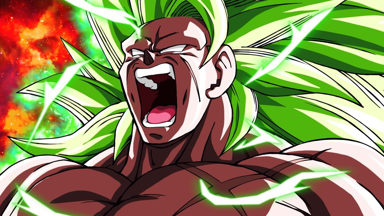 The Rage of Legendary Super Saiyan 3 Broly! by Shockwave199 on DeviantArt