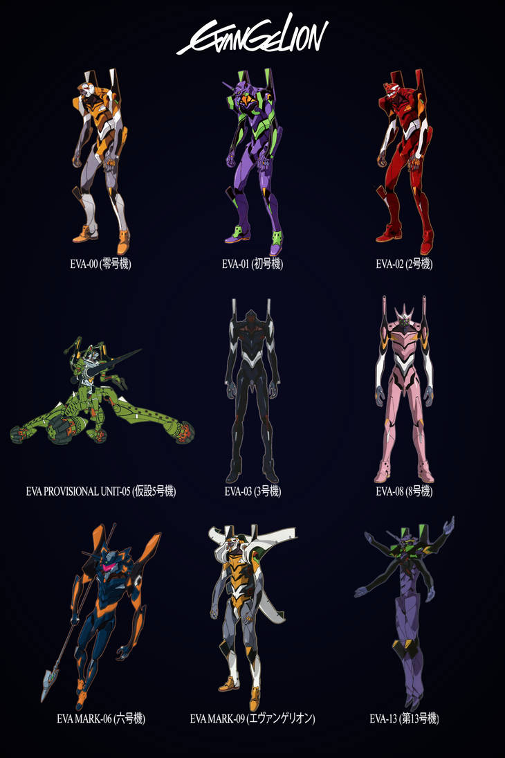 Rebuild of Evangelion: Titan Warfare--Eva Units by Shockwave199 on ...