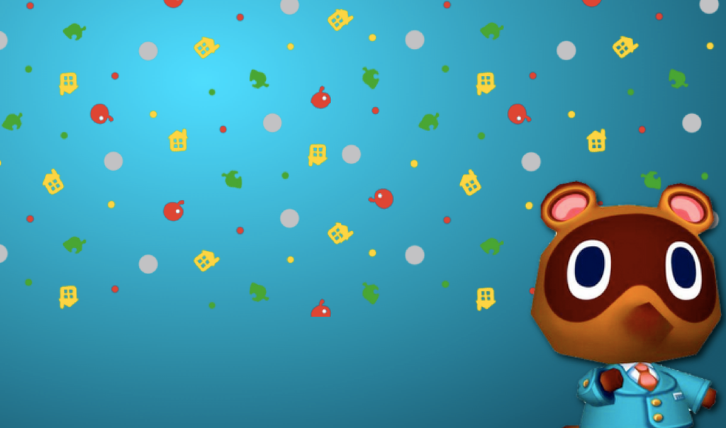 Animal crossing new leaf wallpaper nook by pirosam on DeviantArt