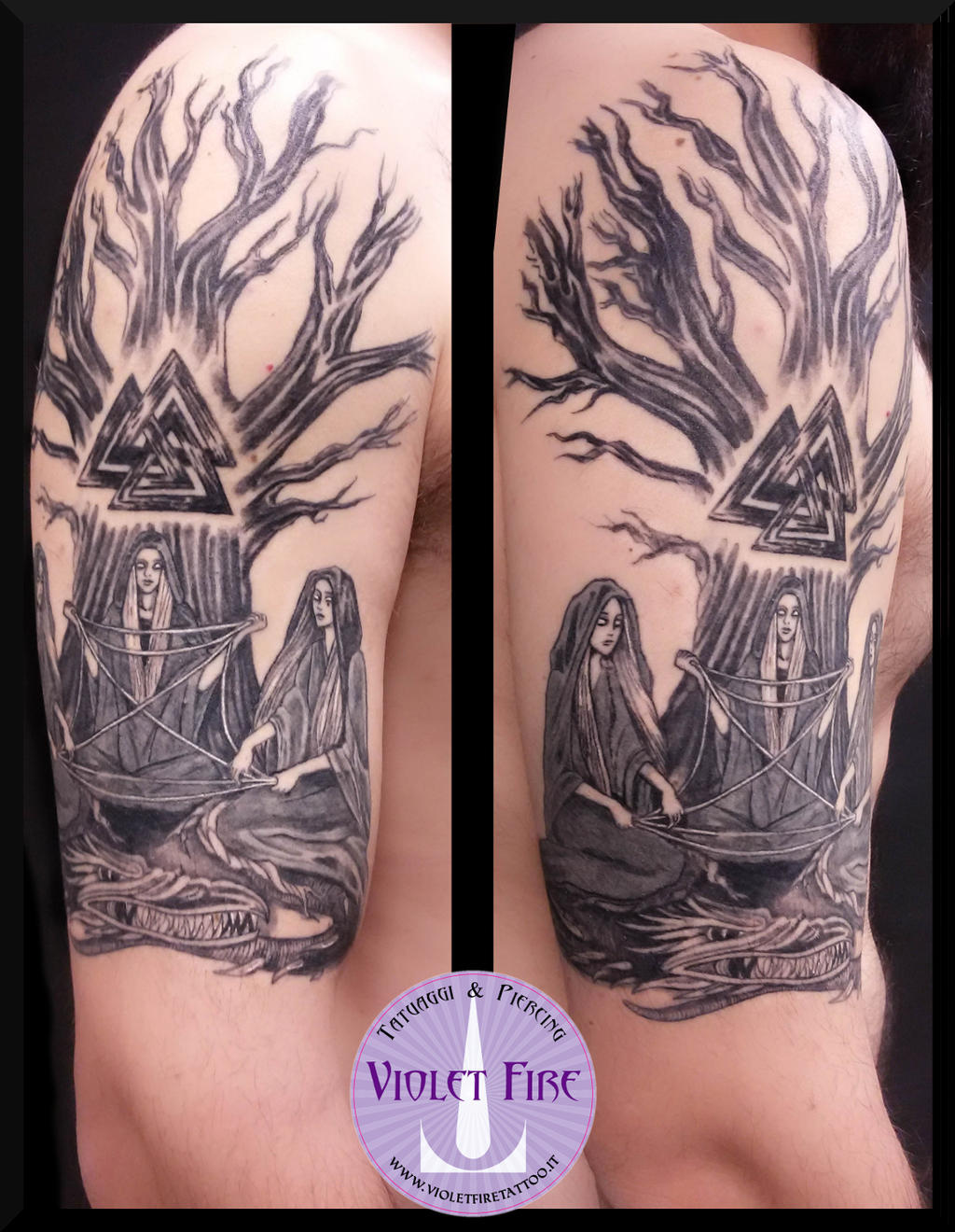 Tatuaggio Norne Tatuaggio Yggdrasil Adam Raia By Violet Fire Tattoo On Deviantart Tatuaggio Norne Tatuaggio Yggdrasil Adam Raia By Violet Fire Tattoo On Deviantart