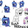 Sweetie Belle and Luna (woona/filly luna blargh)