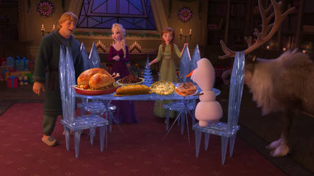 Thanksgiving Meal In The Castle by Themaskedartist2020