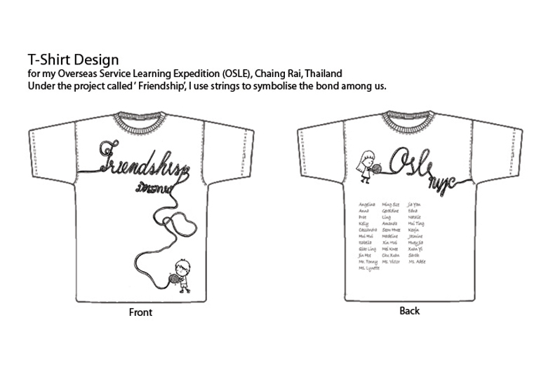 T-shirt Design for Community Involvement Programme by linglinggg on ...
