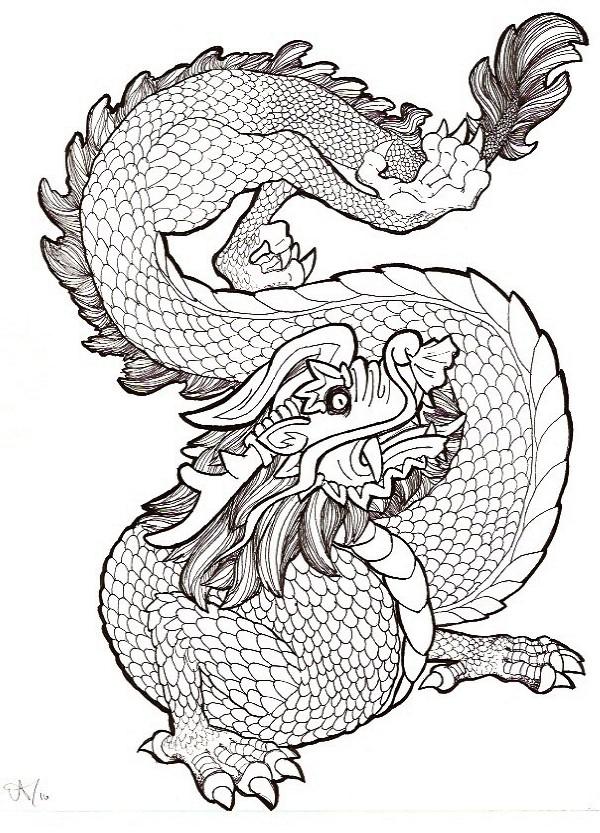 Dragon Ink Drawing Reference Dragon Ink Drawing by AnAsianInvasion on DeviantArt