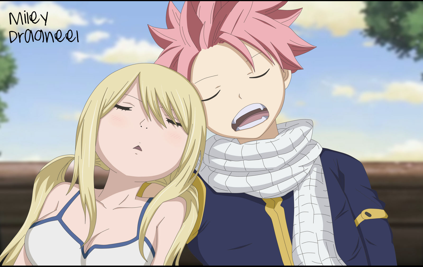 Lucy And Natsu Chapter 532 Fairy Tail By Mileydragneelve On Deviantart