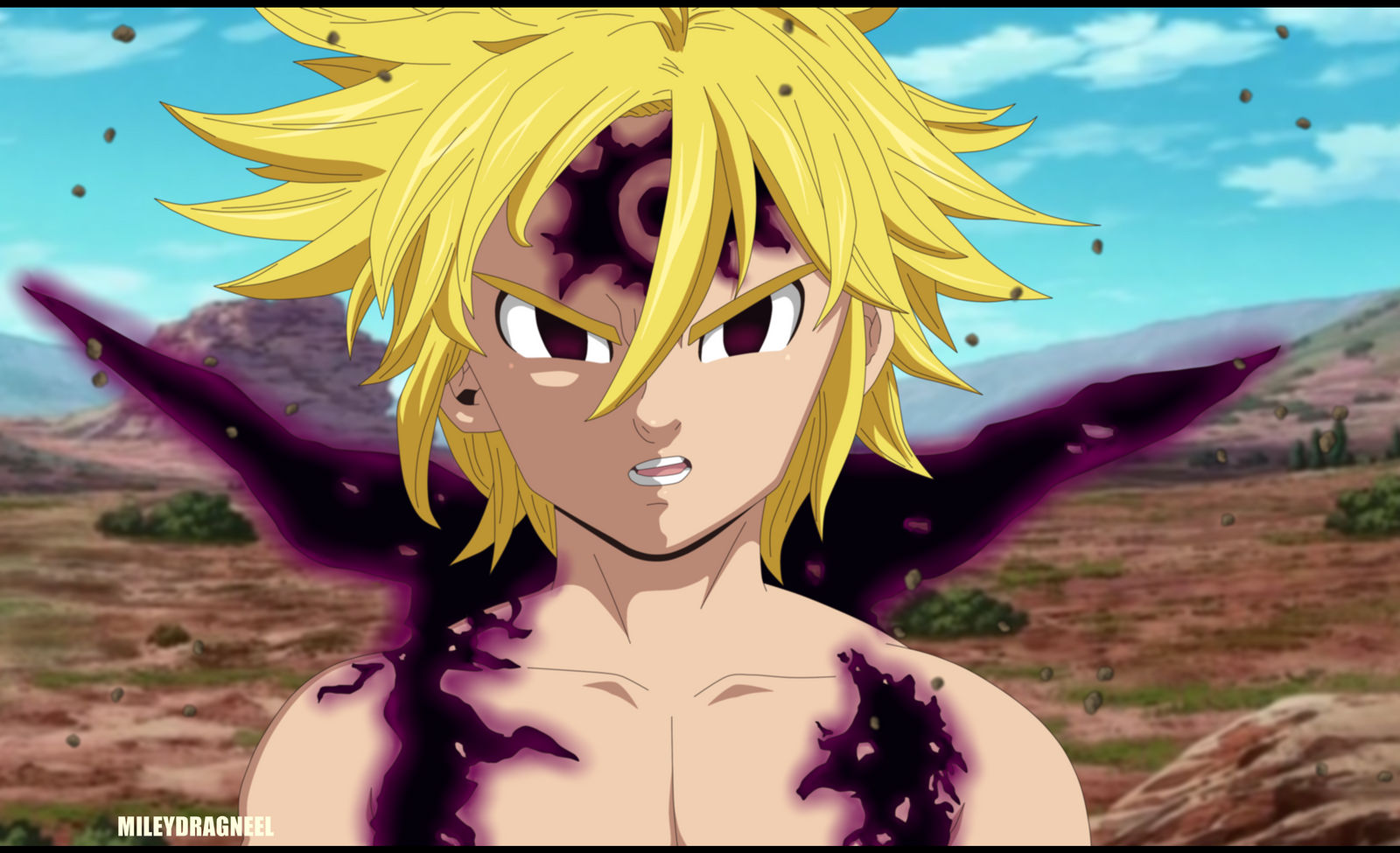 Meliodas - Return my commandment, Merlin by MileyDragneelVE on DeviantArt