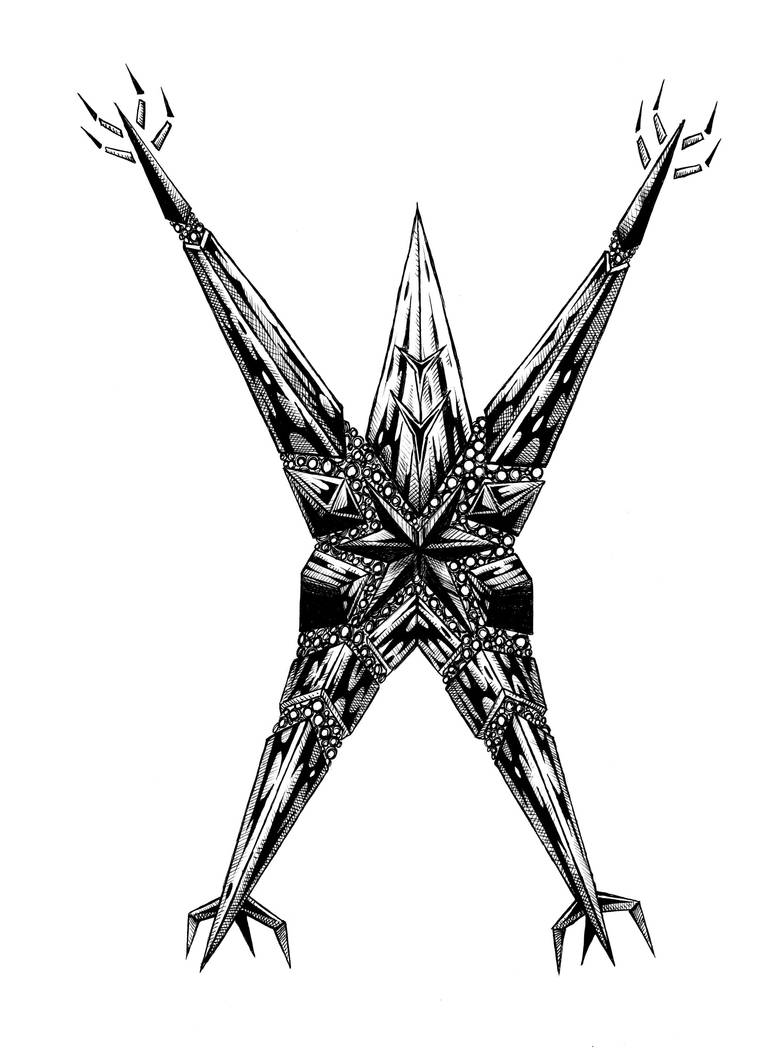 Evil Pattern Star Evil Star by JANUSLU219 on DeviantArt