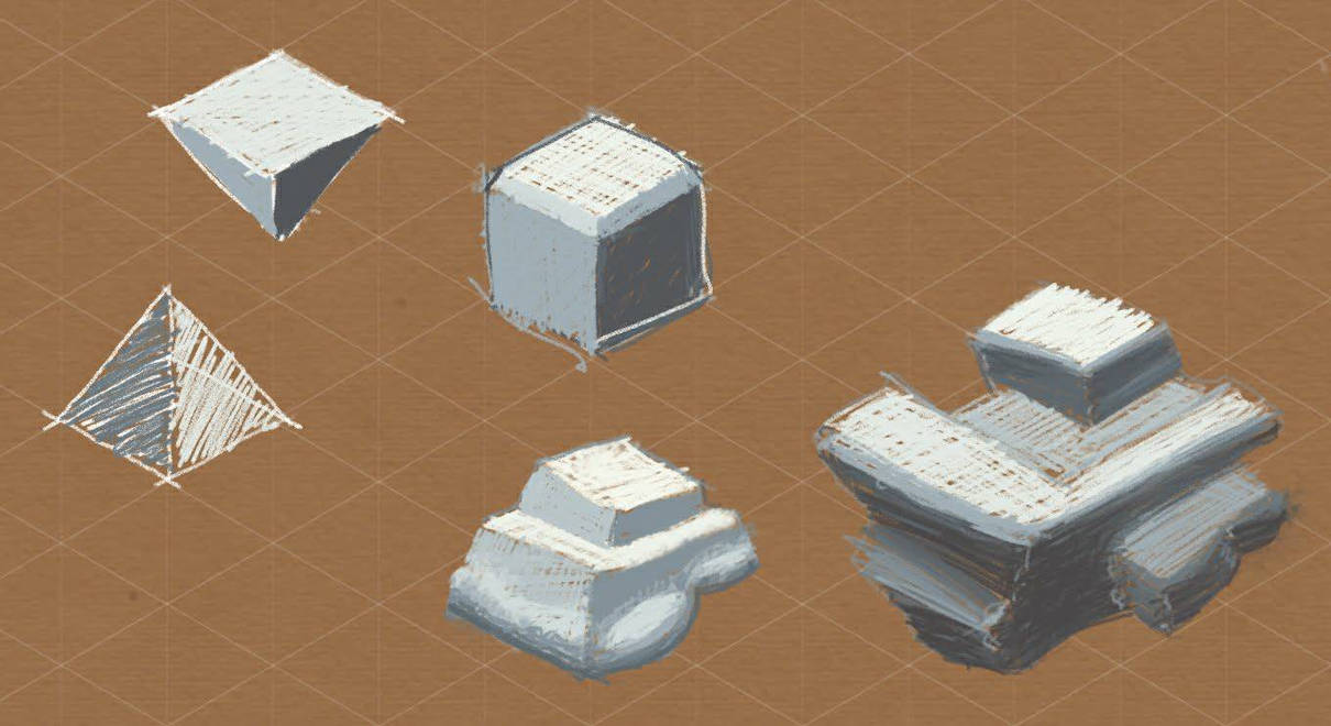 Block Study Models Block Study by WebSynth7 on DeviantArt