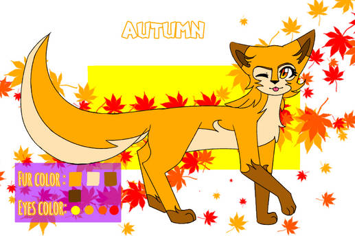 Autumn reference sheet