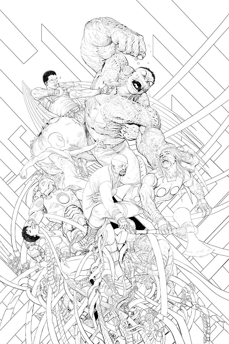 Ultimates Cataclysm 03 CVR -Inks