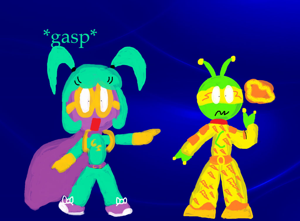 Captain Infinity and Comet Catcher by AdagioDazzle13 on DeviantArt