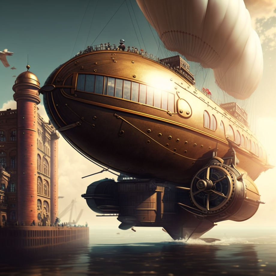 Airship by ModernArty2425 on DeviantArt