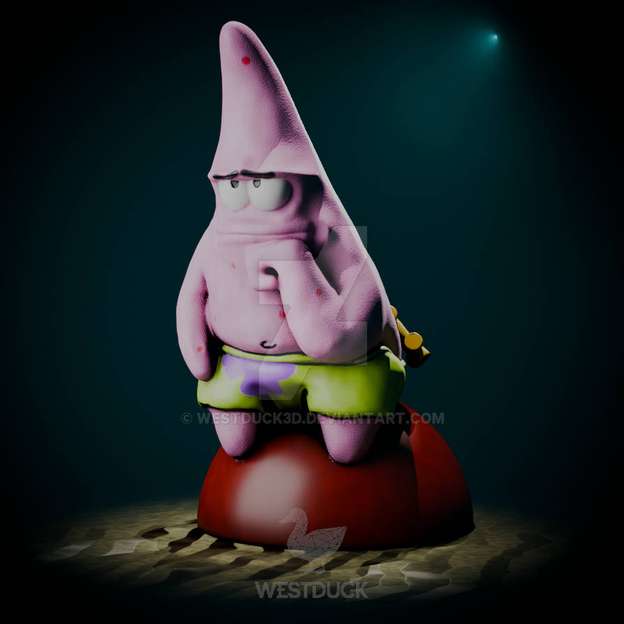 Patrick Star Rust Patrick Star by WestDuck3D on DeviantArt